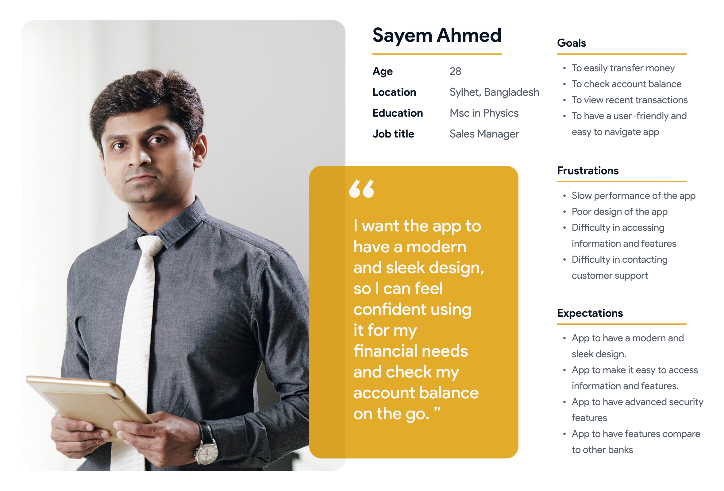 User persona placeholder image