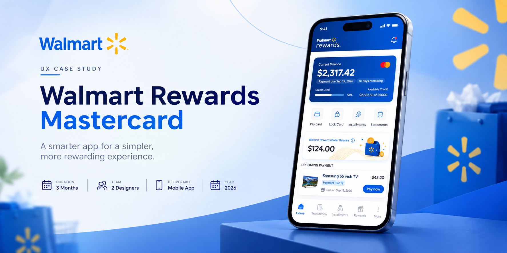 Walmart Credit Card app cover