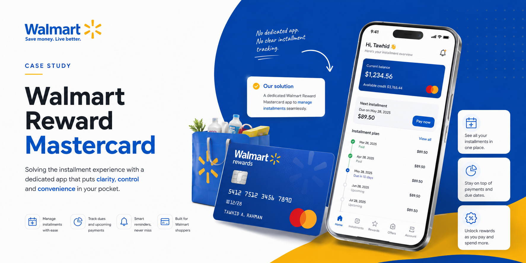 Walmart Credit Card app cover